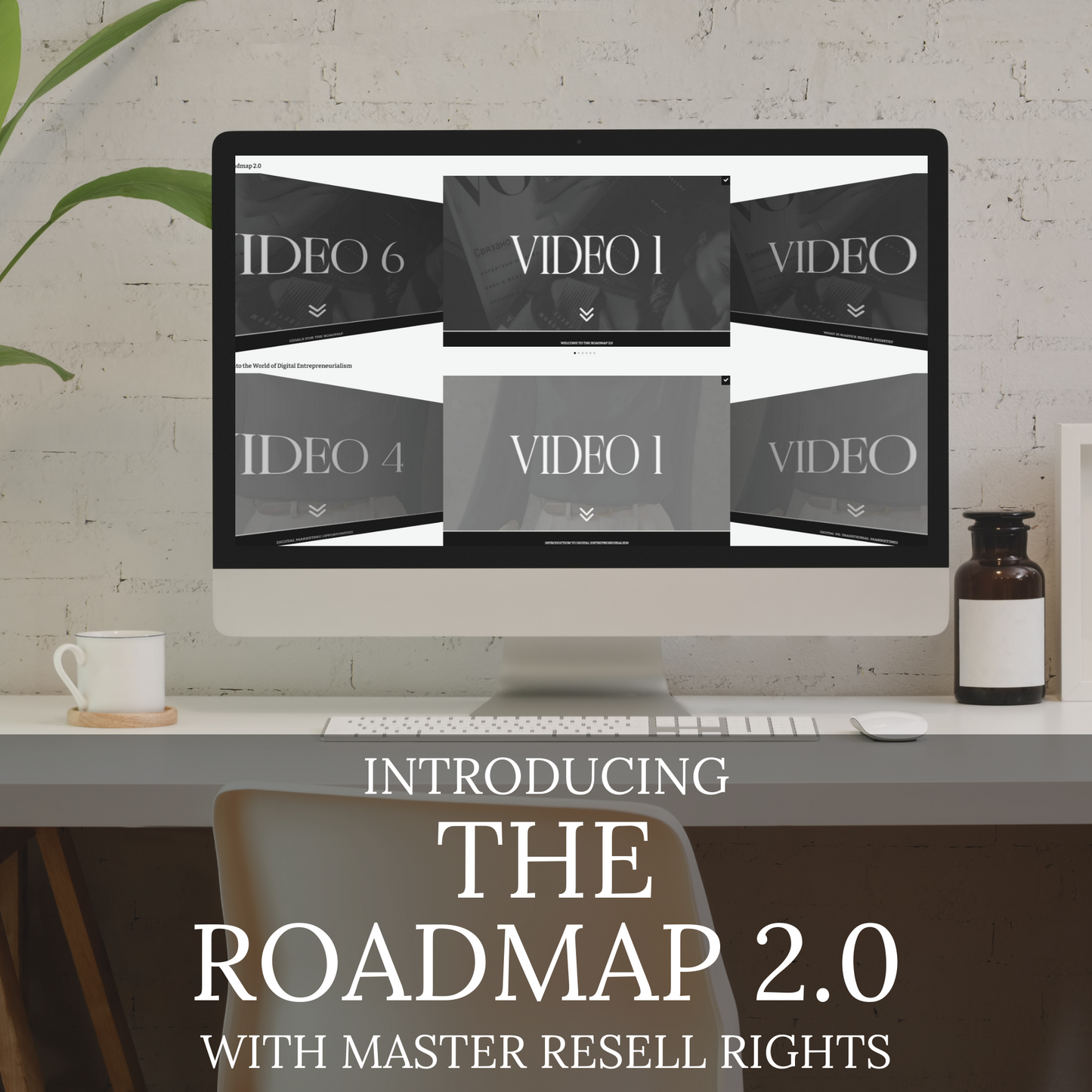 THE ROADMAP 2.0: Building a Lasting Business Foundation - A comprehensive business building and digital marketing course with MRR/Master Resell Rights