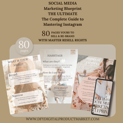 The Ultimate Social Media Marketing Blueprint with Master Resell Rights eBook