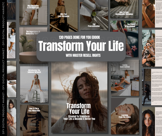 Transform Your Life Ebook