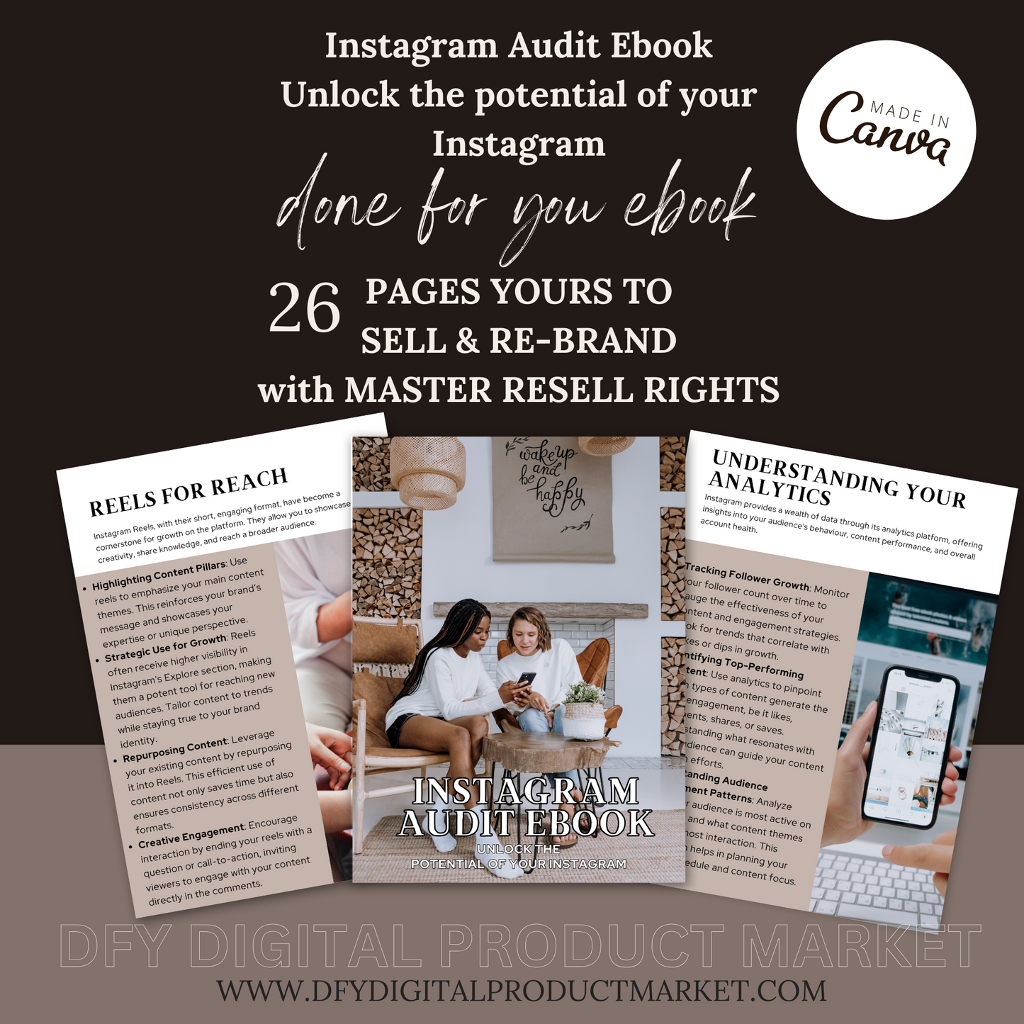 Instagram Audit Ebook with MRR/PLR