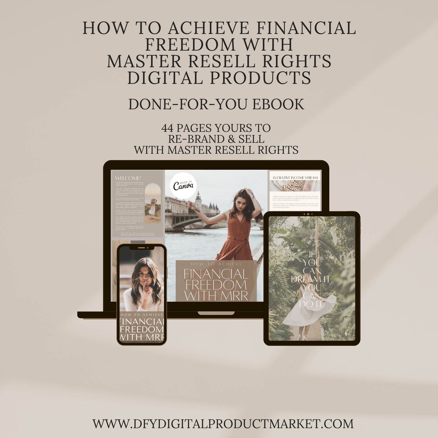 Achieve Financial Freedom with Master Resell Rights eBook