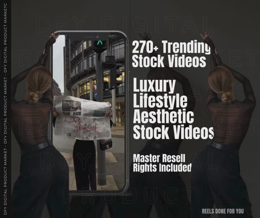 270+ Trending Luxury Lifestyle Aesthetic Stock Videos